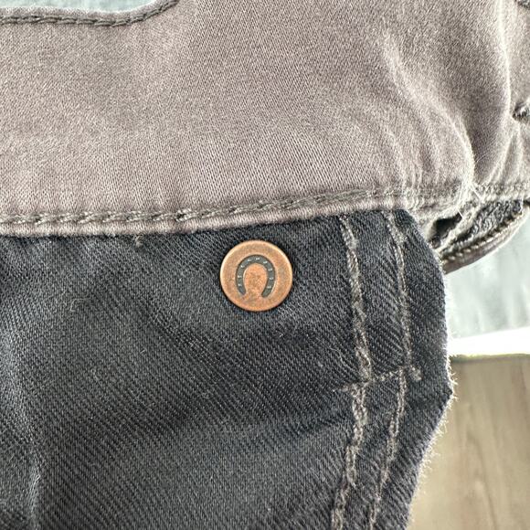 Lucky Brand 121 Mens Jeans 38x30 Brown Denim Stretch Slim Fit Straight Leg - Picture 8 of 10